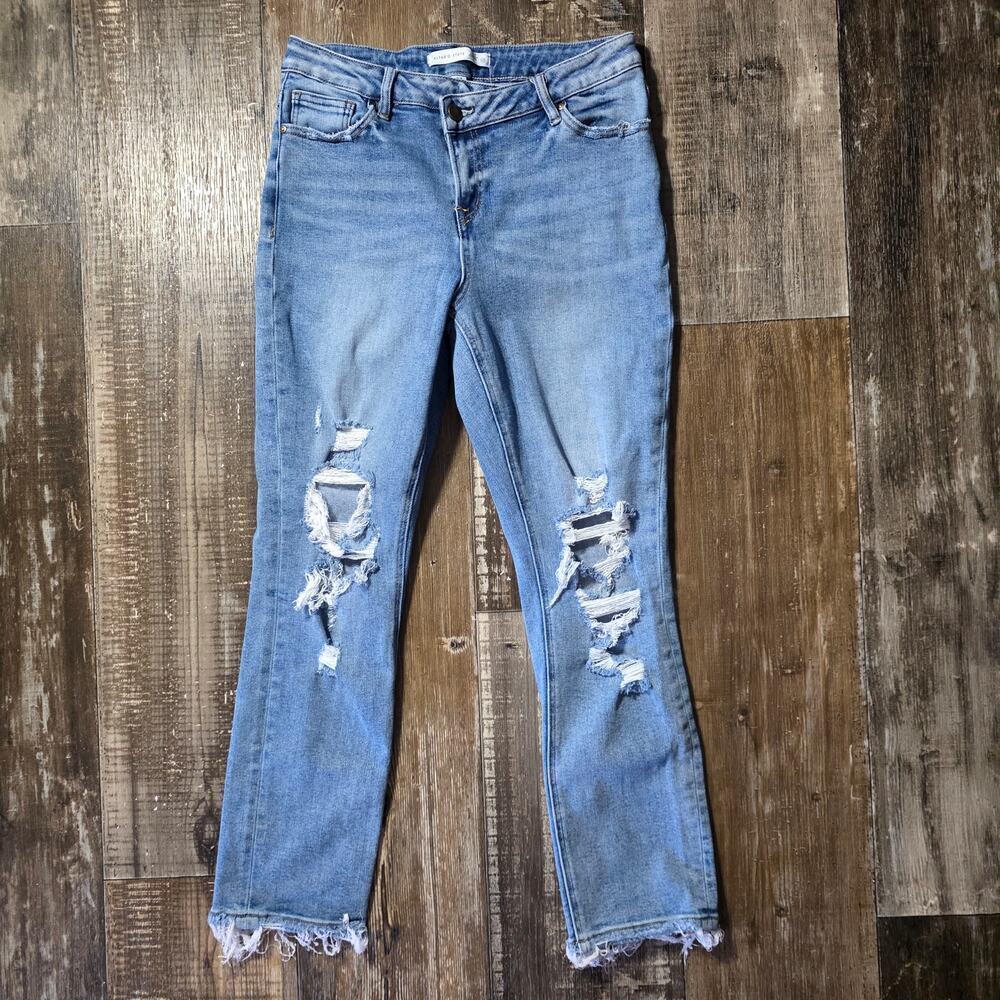 Altar'd State Distressed Women's Blue Jeans size 27